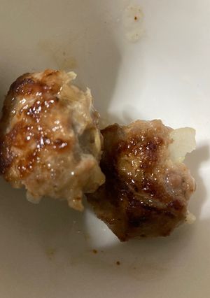 簡単、豚ひき肉のお弁当用つくね！-レシピのメイン写真