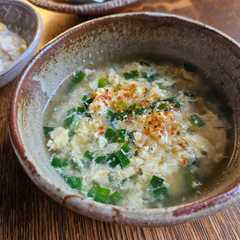 รูปของ にらたま麹味噌汁
