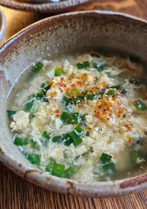 にらたま麹味噌汁-レシピのメイン写真