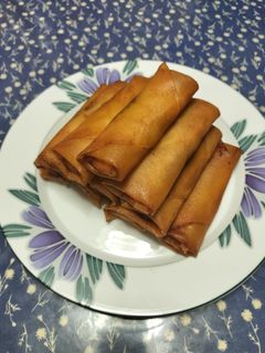 鶏ムネ大葉梅チーズの春巻き🐔🧀🟫-レシピのメイン写真