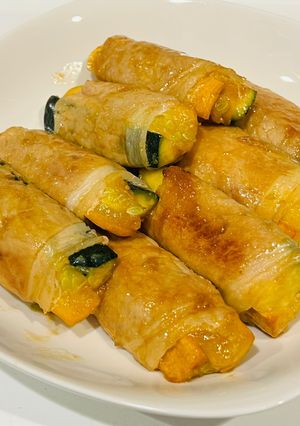 豚肉のズッキーニ巻き-レシピのメイン写真