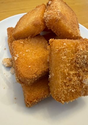 食パンで作る一口黄金パン-レシピのメイン写真