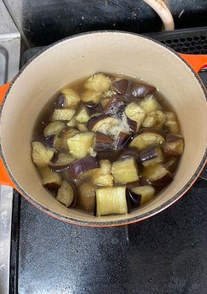 焼きなすの味噌汁-レシピのメイン写真
