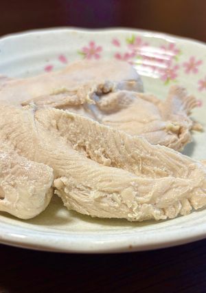 鍋で簡単低温調理♫自家製サラダチキン-レシピのメイン写真