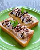簡単美味しい★チョコホイップトースト