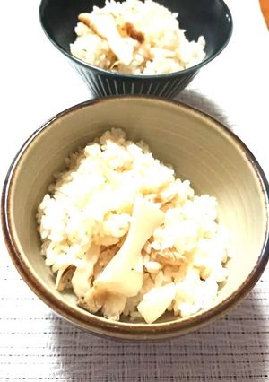 一手間かけて、松茸ご飯-レシピのメイン写真