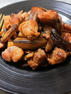 鶏もも肉となすの甘酢炒め-レシピのメイン写真