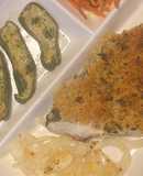 グリル魚の香草焼き&ピーマンチーズ焼き！