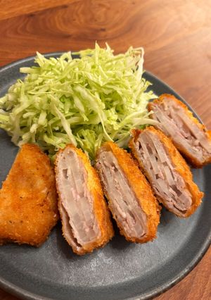 れんこんミルフィーユとんかつ-レシピのメイン写真