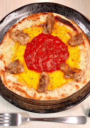 Yummyのピザ・パイ4…黄身・チキン-レシピのメイン写真
