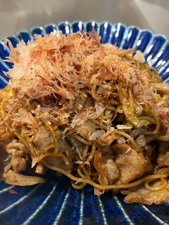 油揚げたっぷり!豚バラ肉のソース焼きそば-レシピのメイン写真