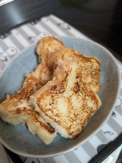 卵無しで!?激旨黄金比のフレンチトースト-レシピのメイン写真