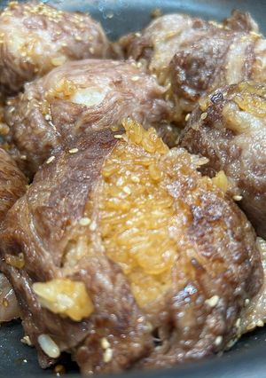 牛肉巻きおにぎり-レシピのメイン写真