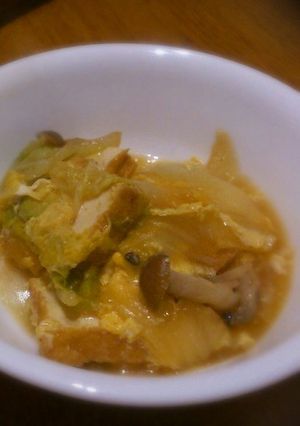 白菜と厚揚げのとろっと煮-レシピのメイン写真