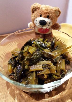 彼ママさんの野沢菜の佃煮♪-レシピのメイン写真