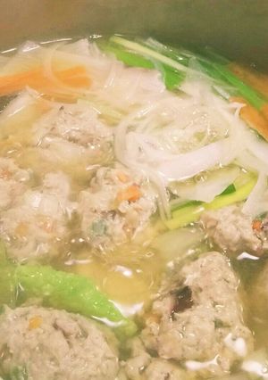 簡単 たこと鶏肉のつみれ-レシピのメイン写真