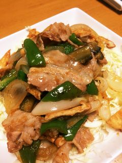 男子満足 野菜たっぷり生姜焼き-レシピのメイン写真