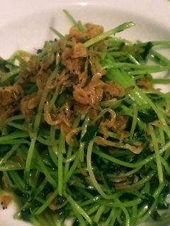 豆苗と干しエビのパパッと炒め(*^^*)-レシピのメイン写真
