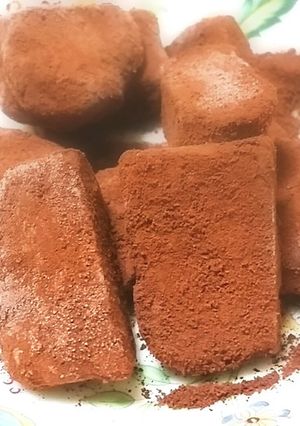 ヘルシー生チョコ-レシピのメイン写真