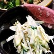 新ごぼうとムネ肉のサラダ 柚子胡椒風味