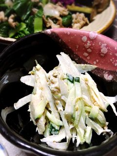 新ごぼうとムネ肉のサラダ 柚子胡椒風味-レシピのメイン写真