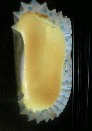 お弁当カップでスフレチーズケーキ-レシピのメイン写真