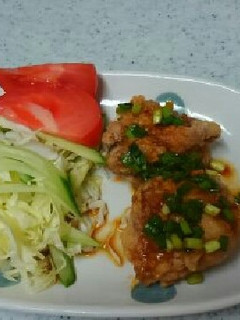 我が家の鶏の唐揚げ(ピリ辛たれ)-レシピのメイン写真