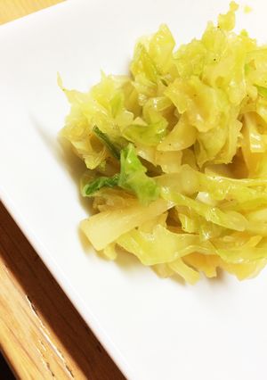 キャベツの炒めもの☆お弁当にもぴったり！-レシピのメイン写真