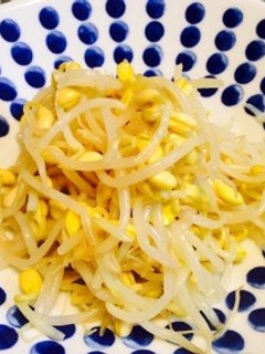 簡単調理・豆もやしのナムル-レシピのメイン写真