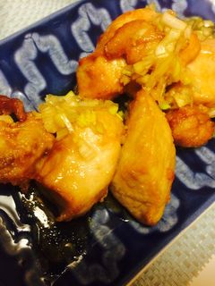 唐揚げ*黒酢ねぎソース-レシピのメイン写真