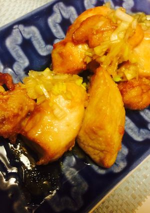 唐揚げ＊黒酢ねぎソース-レシピのメイン写真