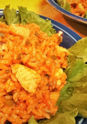 冷や飯活用★子供大好き【チキンライス】♪-レシピのメイン写真