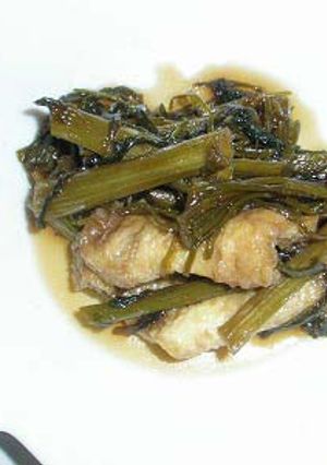 ふきのとうの茎de甘辛煮-レシピのメイン写真