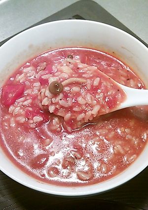 煮物の煮汁トマトリゾット-レシピのメイン写真