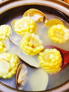 台湾家庭料理!蛤とトウモロコシのスープ-レシピのメイン写真