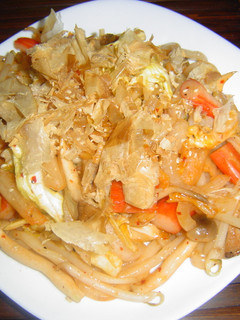 残り野菜で焼きうどん-レシピのメイン写真
