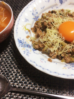 餃子のたねで?!! 激うま丼ぶり♡-レシピのメイン写真