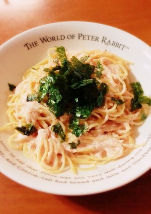 クリーム明太子パスタ クリーミー 簡単-レシピのメイン写真