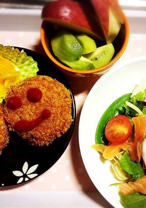 ライスコロッケ☆チキンライスリメイク♪♪-レシピのメイン写真