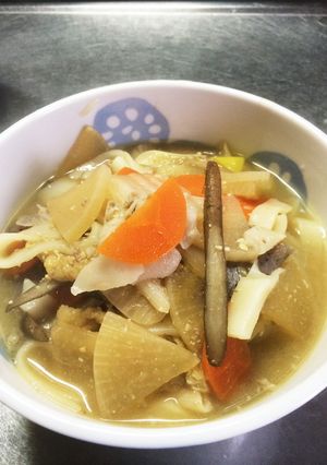 野菜たっぷり☆豚汁うどん-レシピのメイン写真