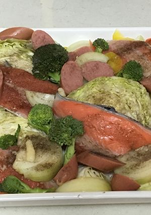 鮭のぎゅうぎゅう焼き-レシピのメイン写真
