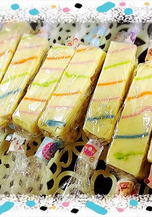 カラフルホワイトチョコバー-レシピのメイン写真