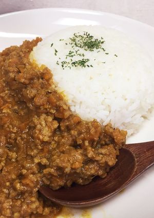 シンプルなキーマカレー-レシピのメイン写真