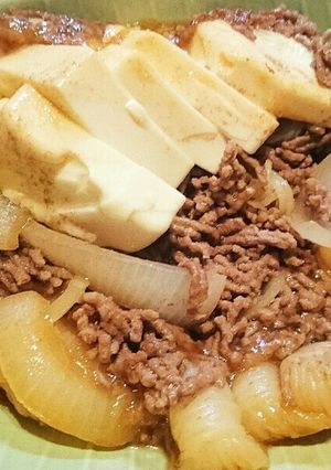 牛挽き肉のすき焼き風☆-レシピのメイン写真