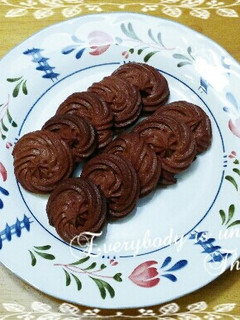 焼くまで10分♡絞り出しクッキー-レシピのメイン写真