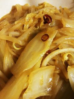 もやしと白菜の甘辛みそ炒め-レシピのメイン写真