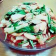 簡単おかず! 長芋と水菜のキムチあえ