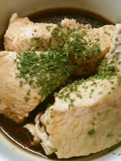 鶏むね肉に♪簡単!バルサミコソース*゜-レシピのメイン写真
