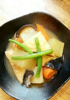厚揚げと大根の煮物-レシピのメイン写真
