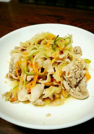 南蛮酢リメイク♪豚肉の南蛮酢和え♪-レシピのメイン写真